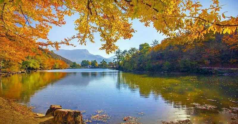 عکس از دریاچه شورمست استان مازندران