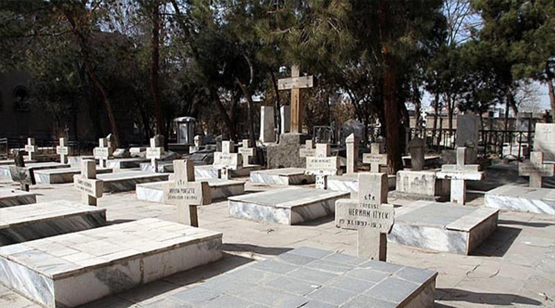 بازدید از قبرستان ارامنه مشهد