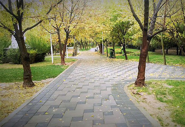 پارک لاله تهران در پاییز