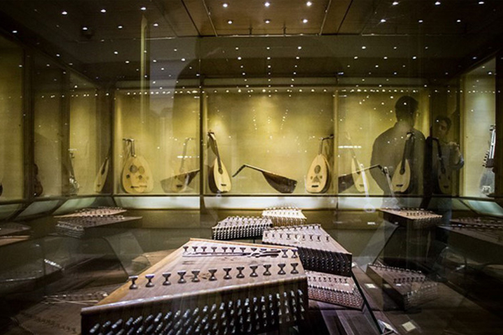 بخش های مختلف موزه موسیقی تهران