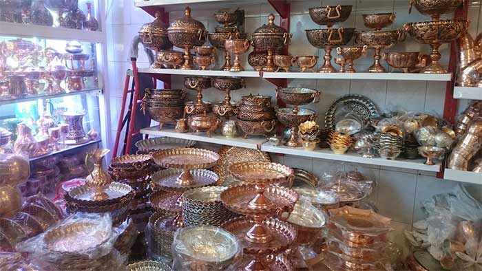 بازار سنتی زنجان از جاذبه‌های مسیر تبریز شیراز
