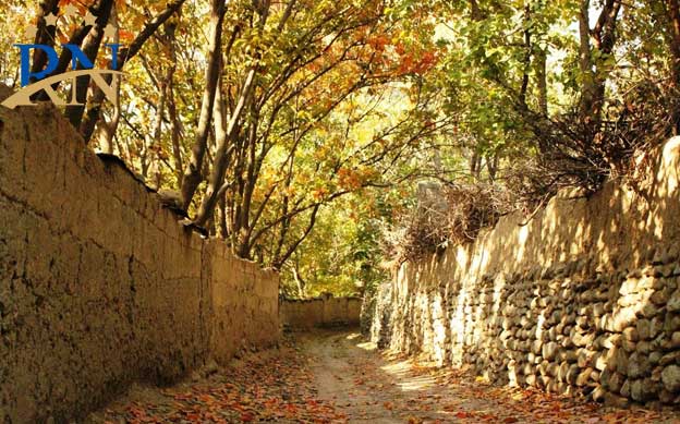 روستای قلات در پاییز شیراز